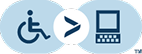 This Web Accessibility icon serves as a link to download eSSENTIAL Accessibility assistive technology software for individuals with physical disabilities. It is being featured as part of a Disability Community Involvement initiative that reflects our commitment to Diversity, Inclusion,Corporate Citizenship and Social Responsibility.